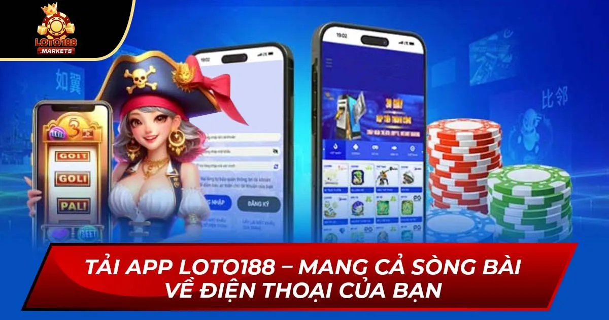 Tải App Loto188 – Mang Cả Sòng Bài Về Điện Thoại Của Bạn